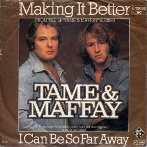 Peter Maffay & Johnny Tame - Making It Better (1977) 3x3