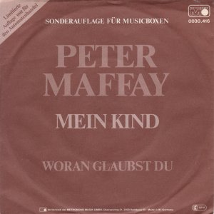 Peter Maffay - Mein Kind (1981) 3x3